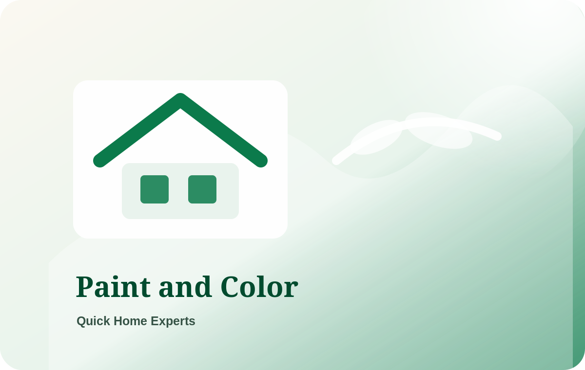 Paint and Color Expert Checklist
