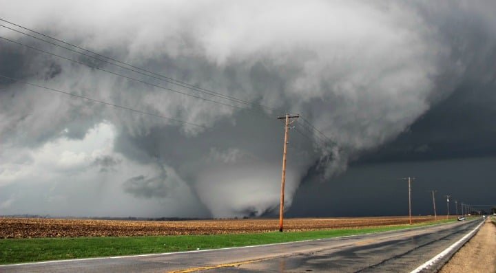 tornado on horizon tornado on horizon