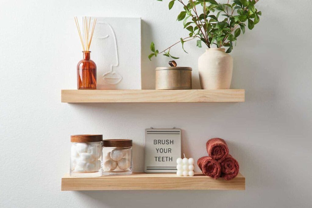 bathroom shelve