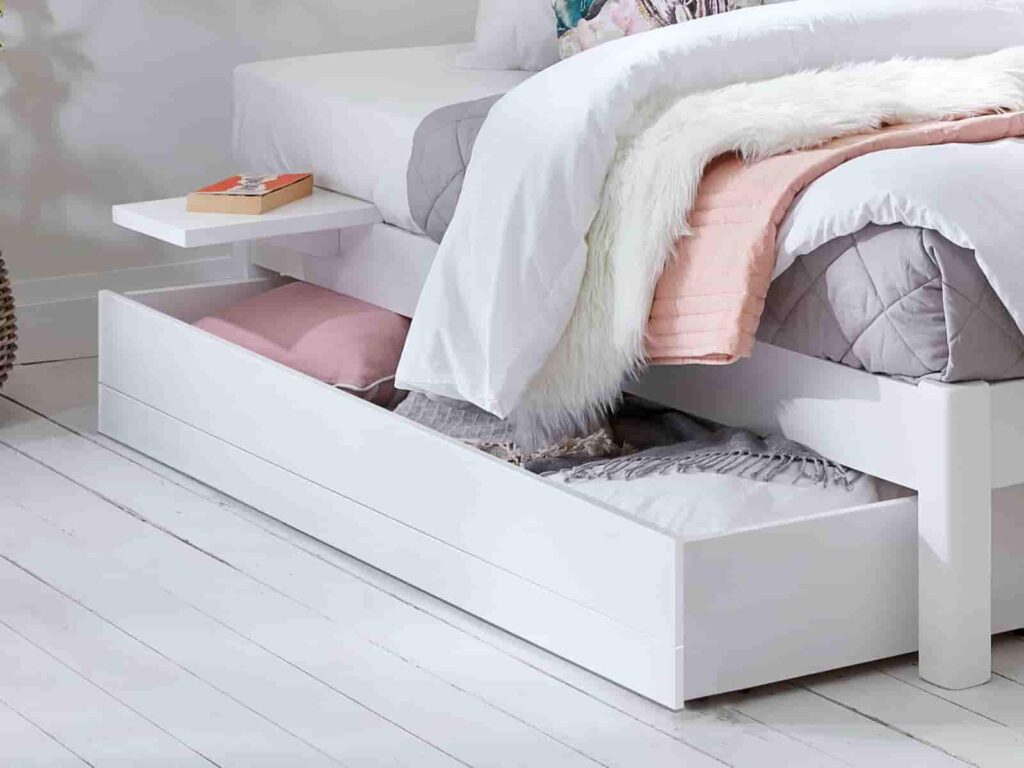 storage under bed