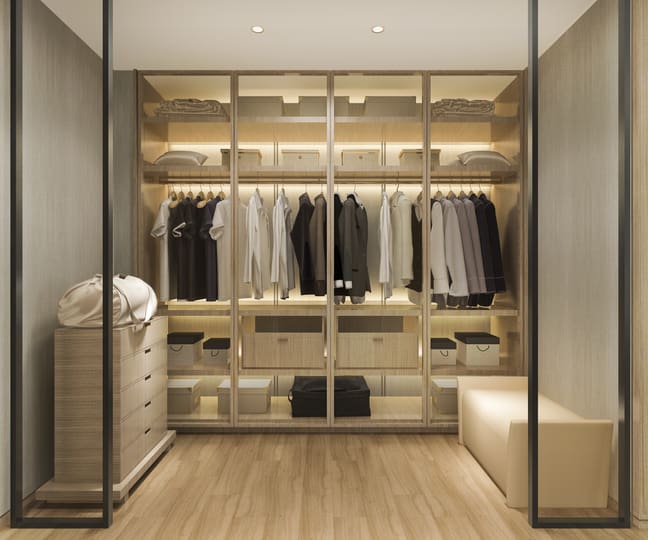 Lights In Closet
