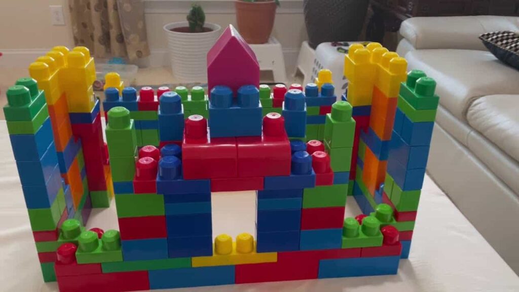 a fort of mega blok