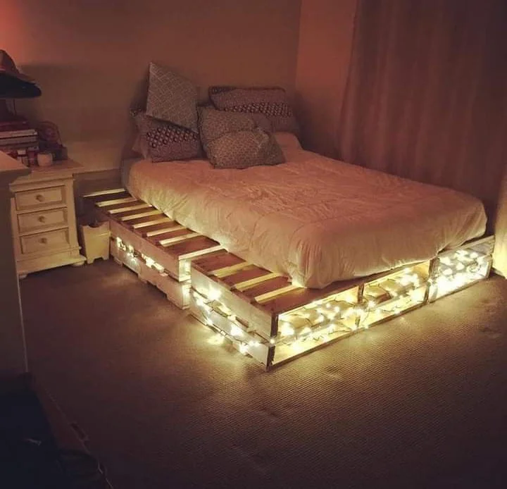 bed pallet LED light