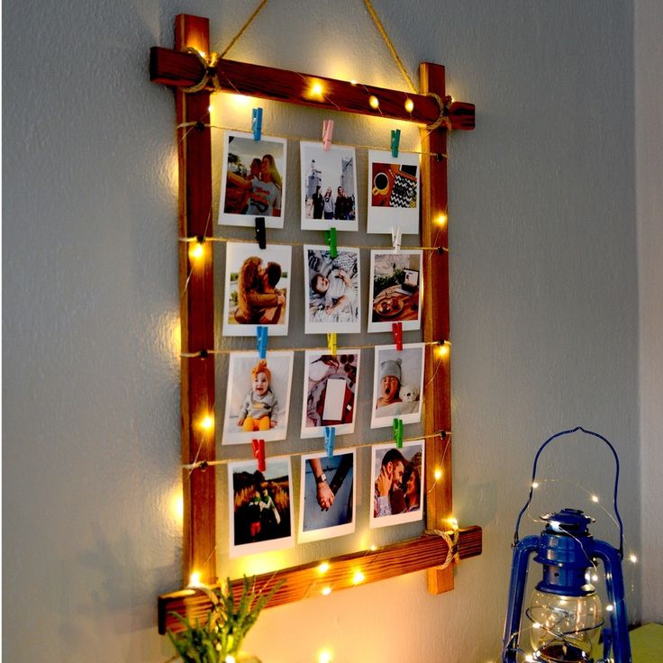 lit pictures frames