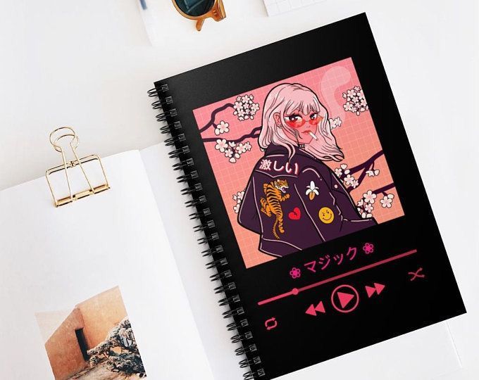 anime sketchbook cover