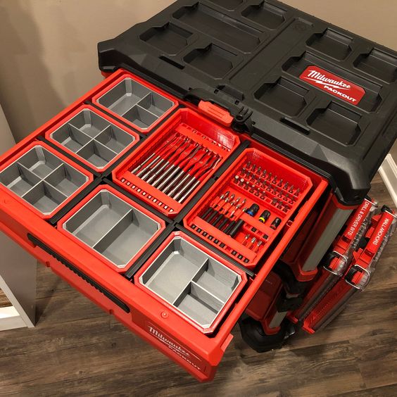 drawer packout example