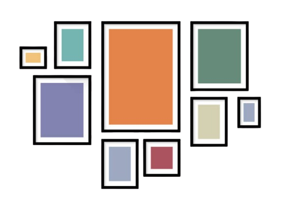 Gallery Wall Template