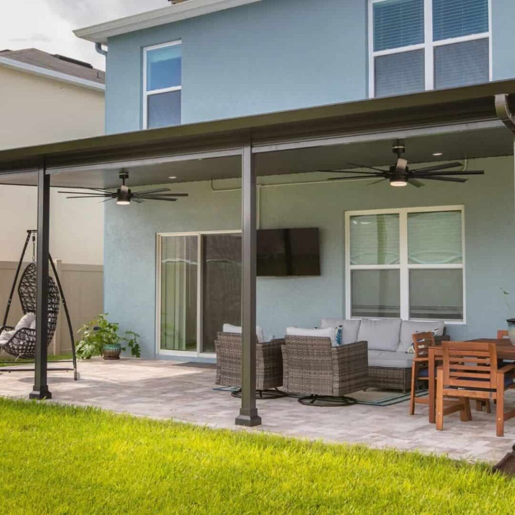 aluminum extension roof patio