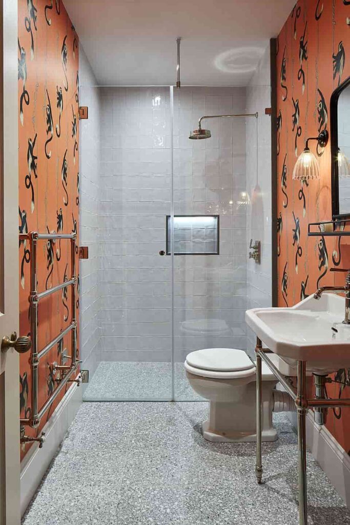 an image of a 10x10 wet room layout