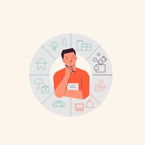 Monthly budget planner