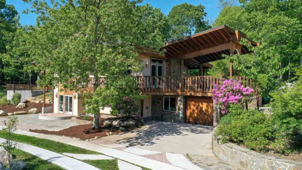 an image of a family compound house