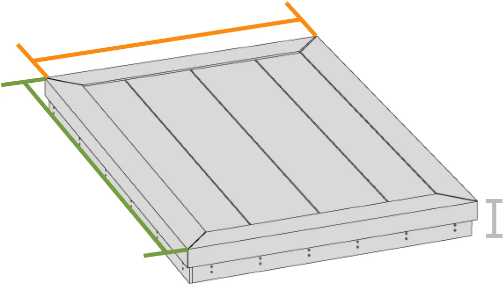 image showing deck dimension