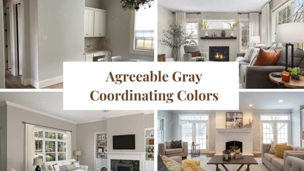 agreeable gray coordinating colors