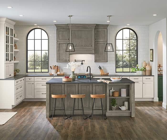 agreeable gray kitchen
