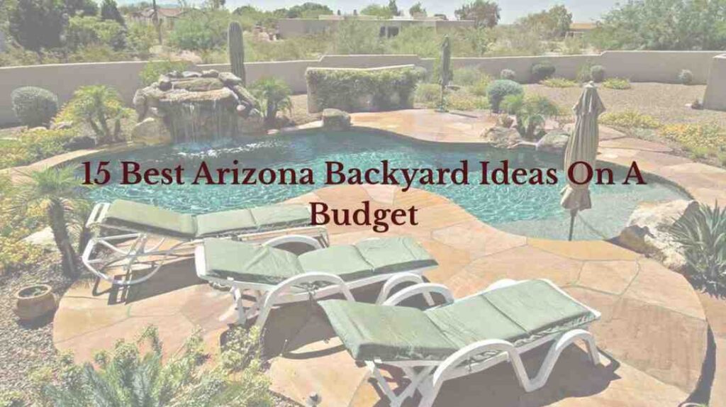 15 Best Arizona Backyard Ideas On A Budget