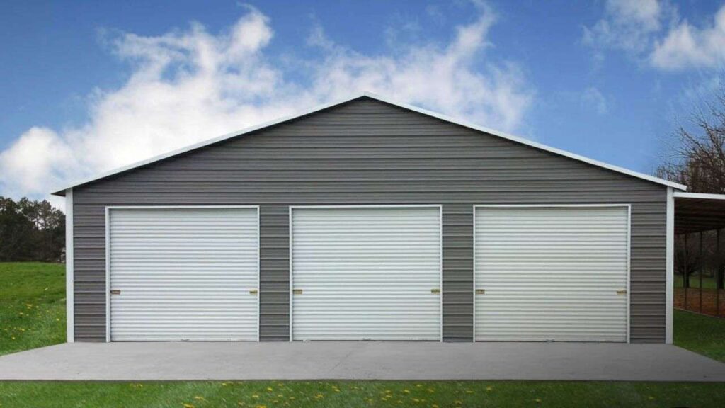 3 Car garage