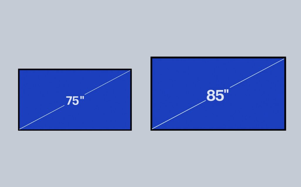 Samsung vs Sony Bravia 85 inch tv