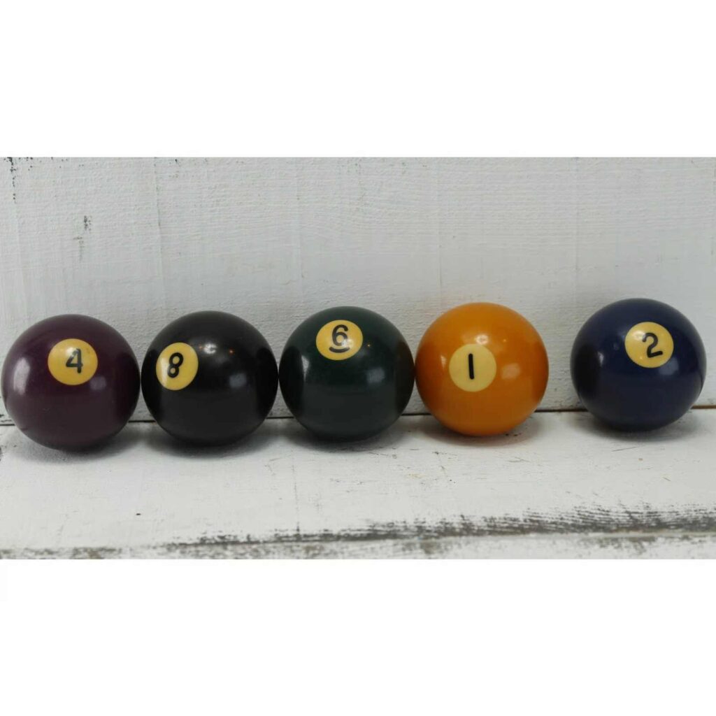 Five Pool Balls
