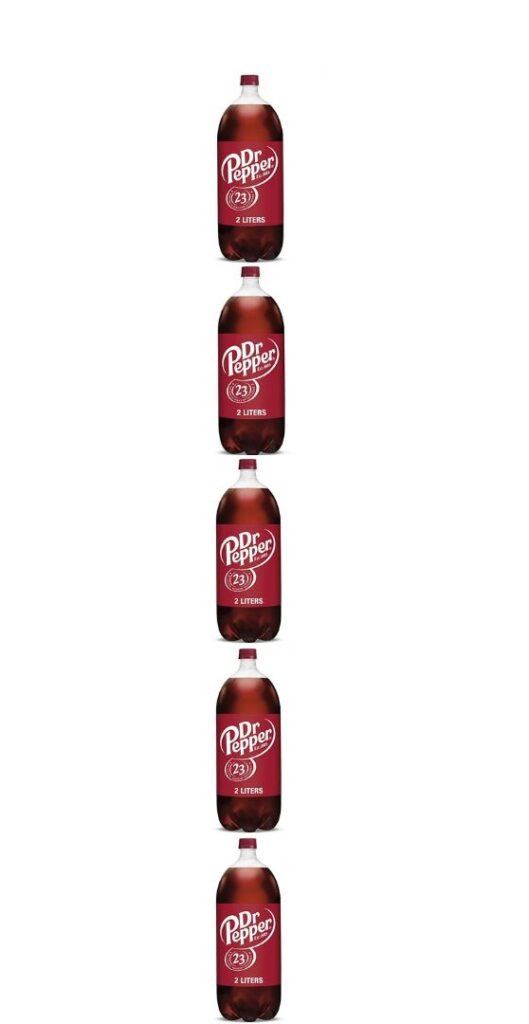 Five Two-Litre Soda Bottles