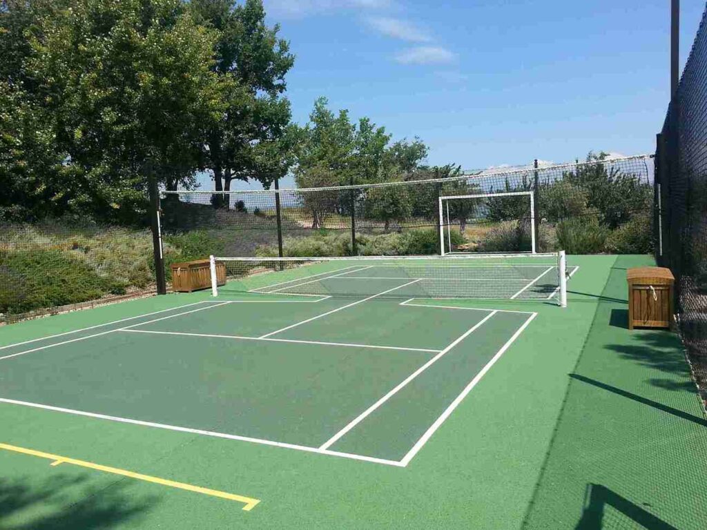 Half Tennis Court