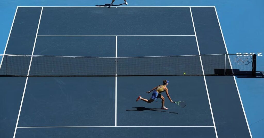 Half Tennis Court