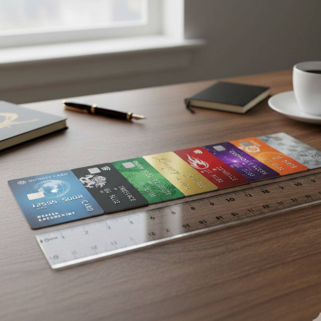 Height of 8 Debit Cards