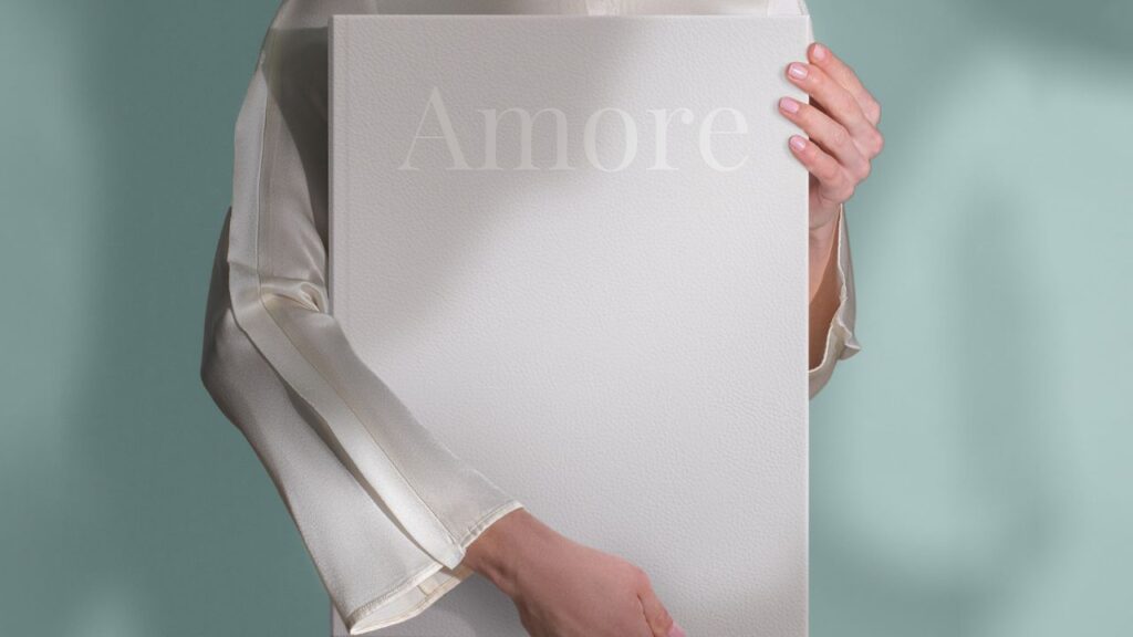 Height of Large Hardcover Book