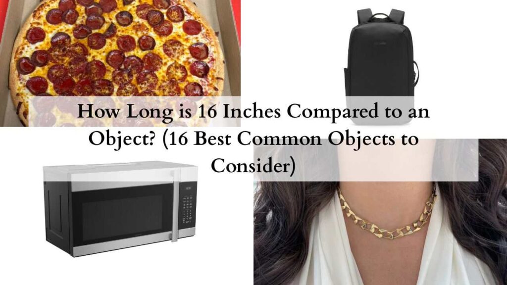 How Long is 16 Inches Compared to an Object (16 Best Common Objects to Consider)