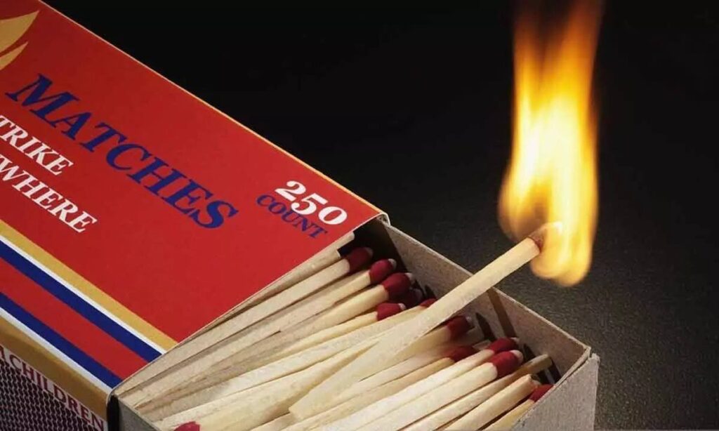 The Height of a Matchstick