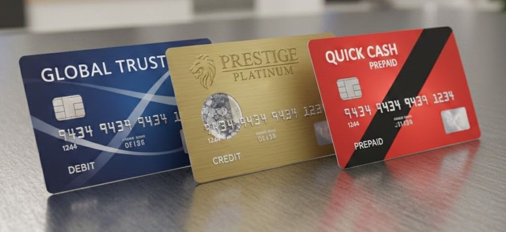 Three ATM Cards