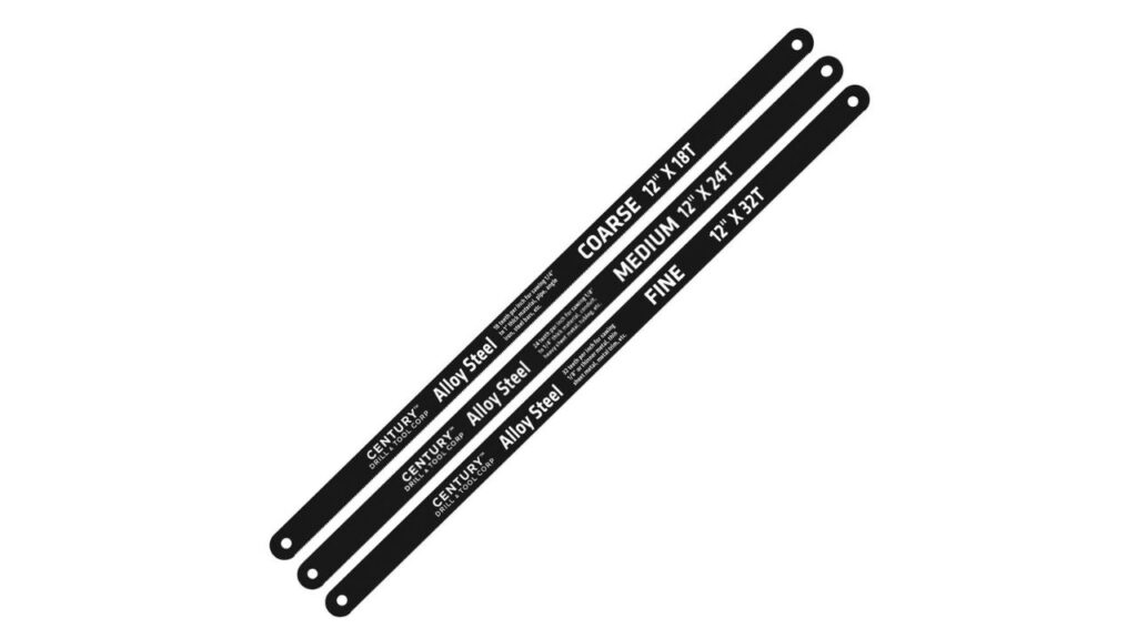 Three Hacksaw Blade