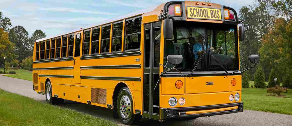 Two School Buses 35 feet