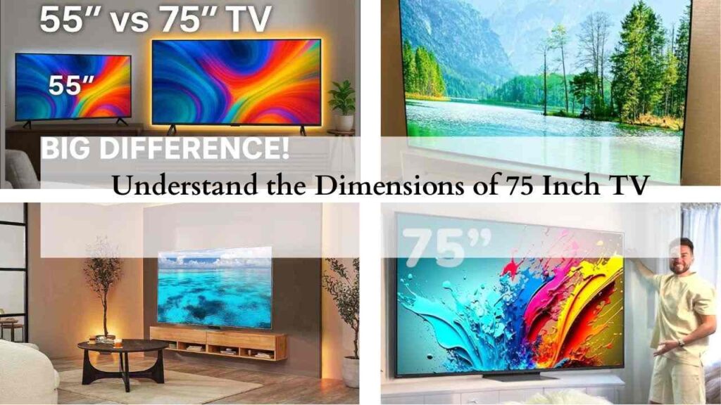 Understand the Dimensions of 75 Inch TV