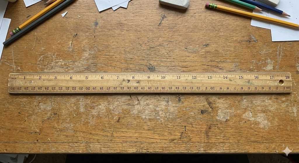 one and a half ruler