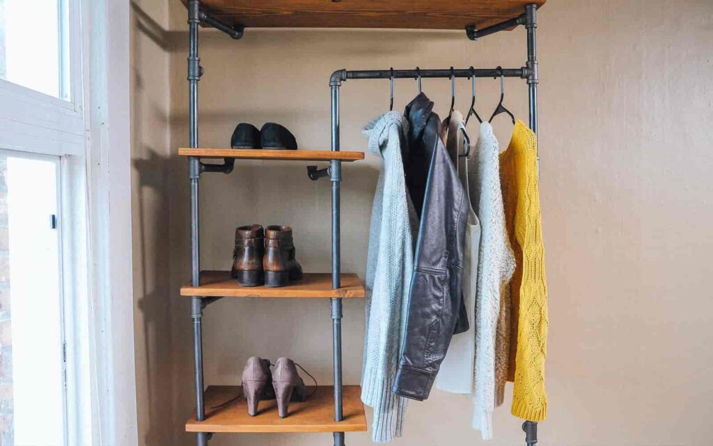Industrial Pipe Closet