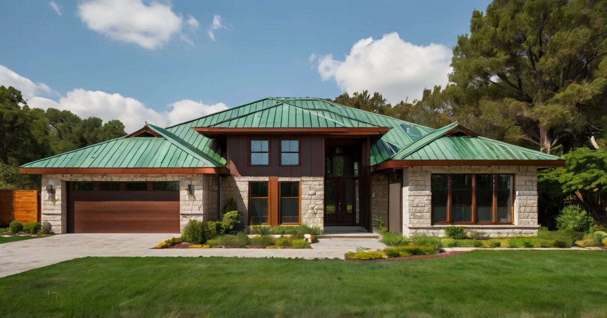 Green Copper Roof