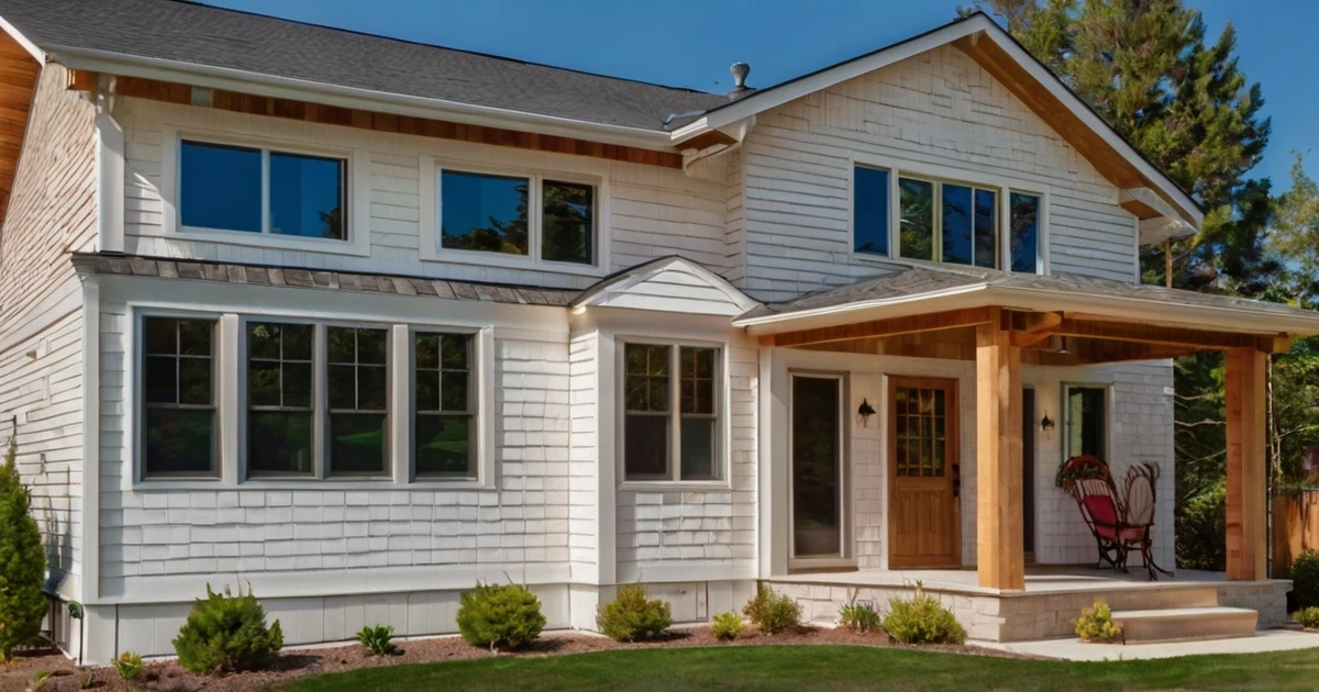 White Cedar Shake Siding