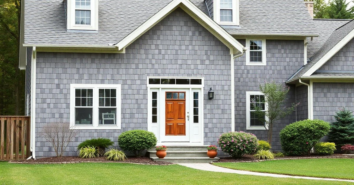 Composite Cedar Shake Siding
