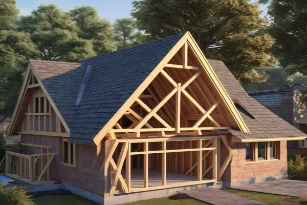 parts of a gable roof