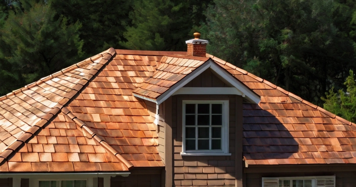 Copper Roof Shingles