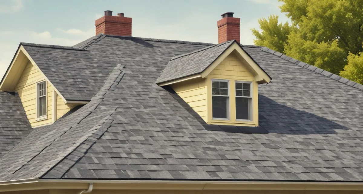 Asbestos Roof Shingles