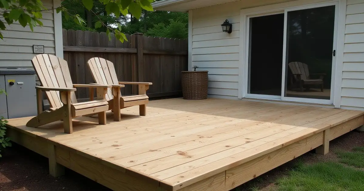 Plywood Deck