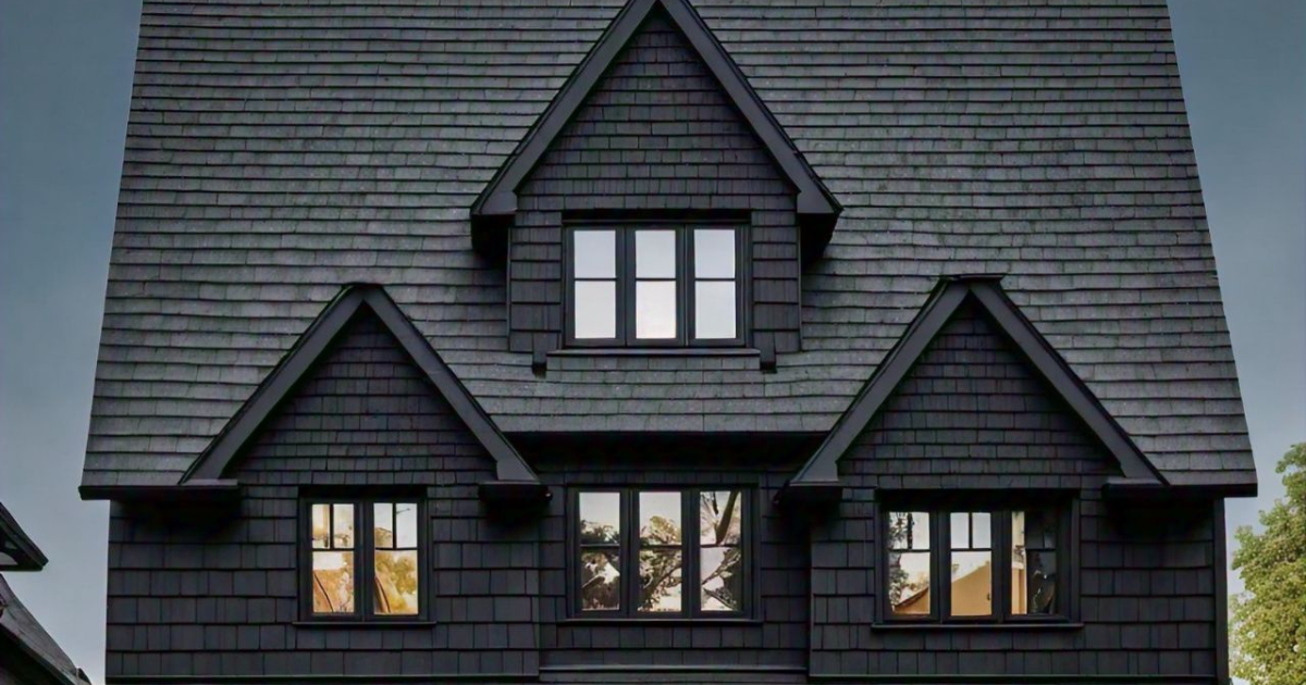 Black Architectural Shingle