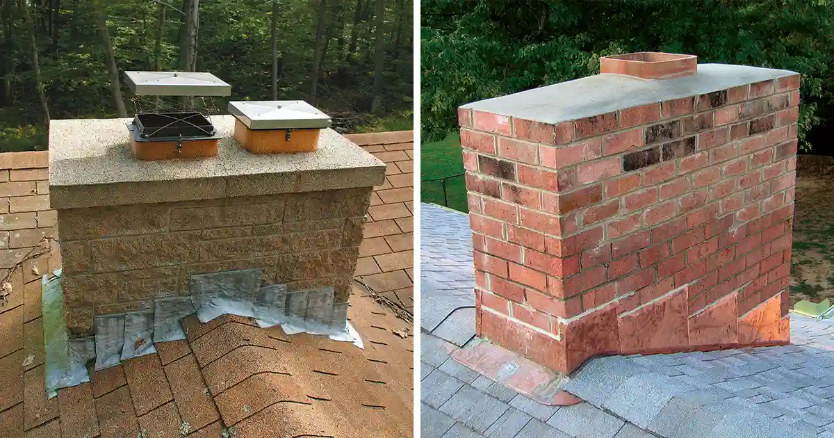 Copper Chimney Flashing Types