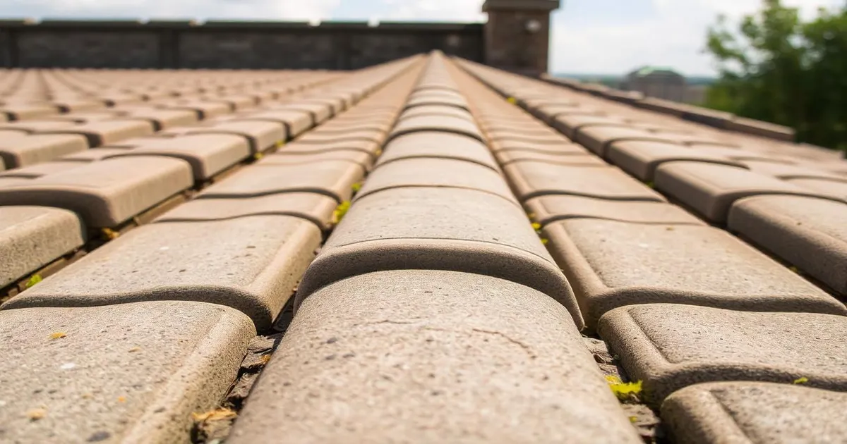 Concrete Roof Pavers