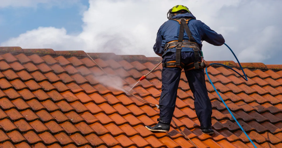 Cleaning Concrete Roof Tiles