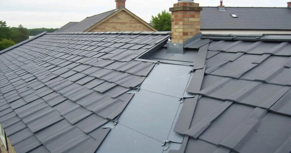 Steel Roof Valley Flashing
