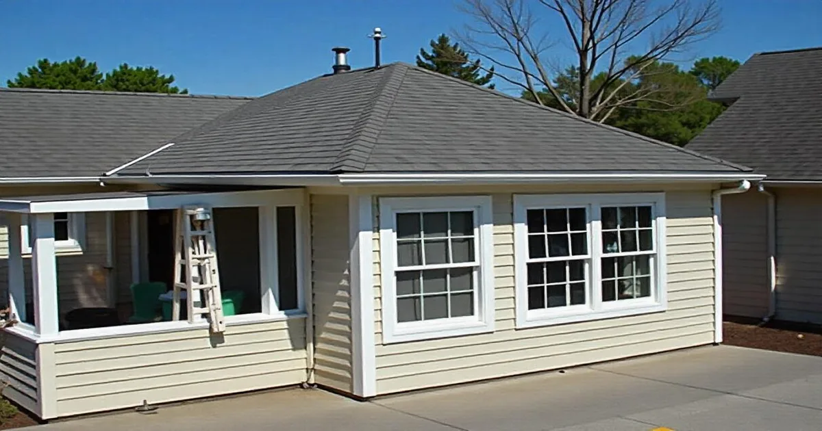 Gambrel Roof Flashing Installation