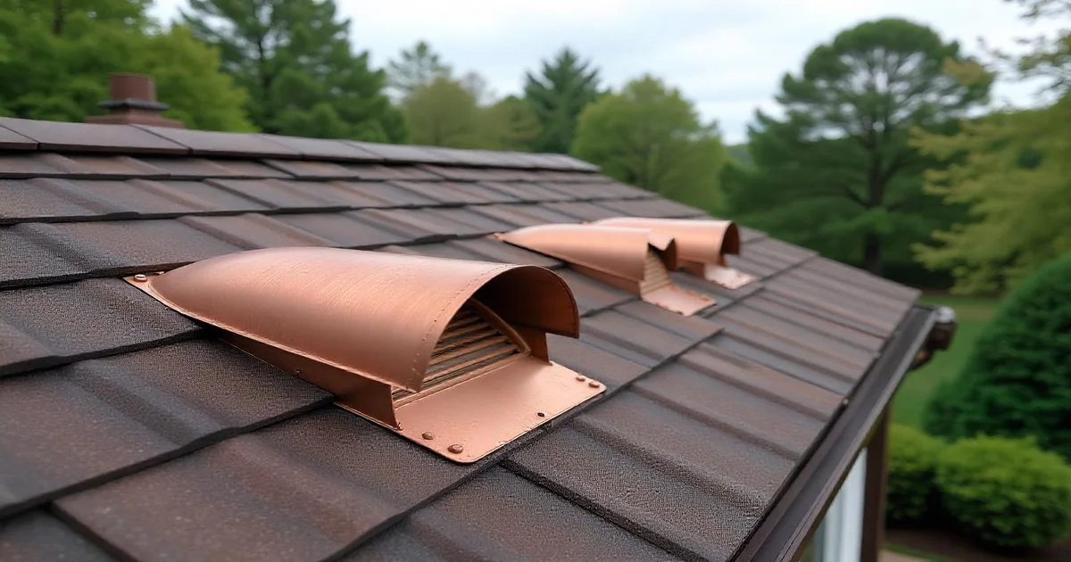 Copper Roof Vents Types