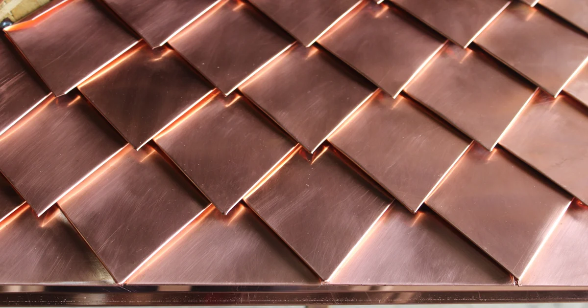 Copper Roof Shingles Types